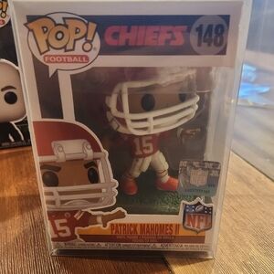 Funko Pop Chiefs Figure in Red and White